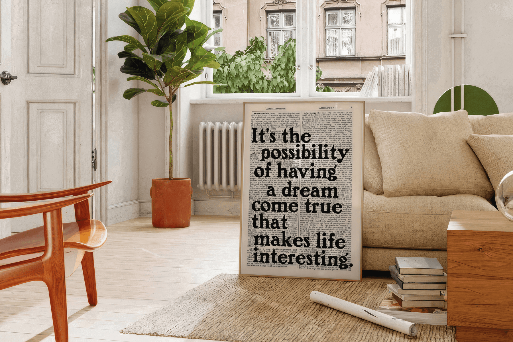 Dream Old Dictionary Print