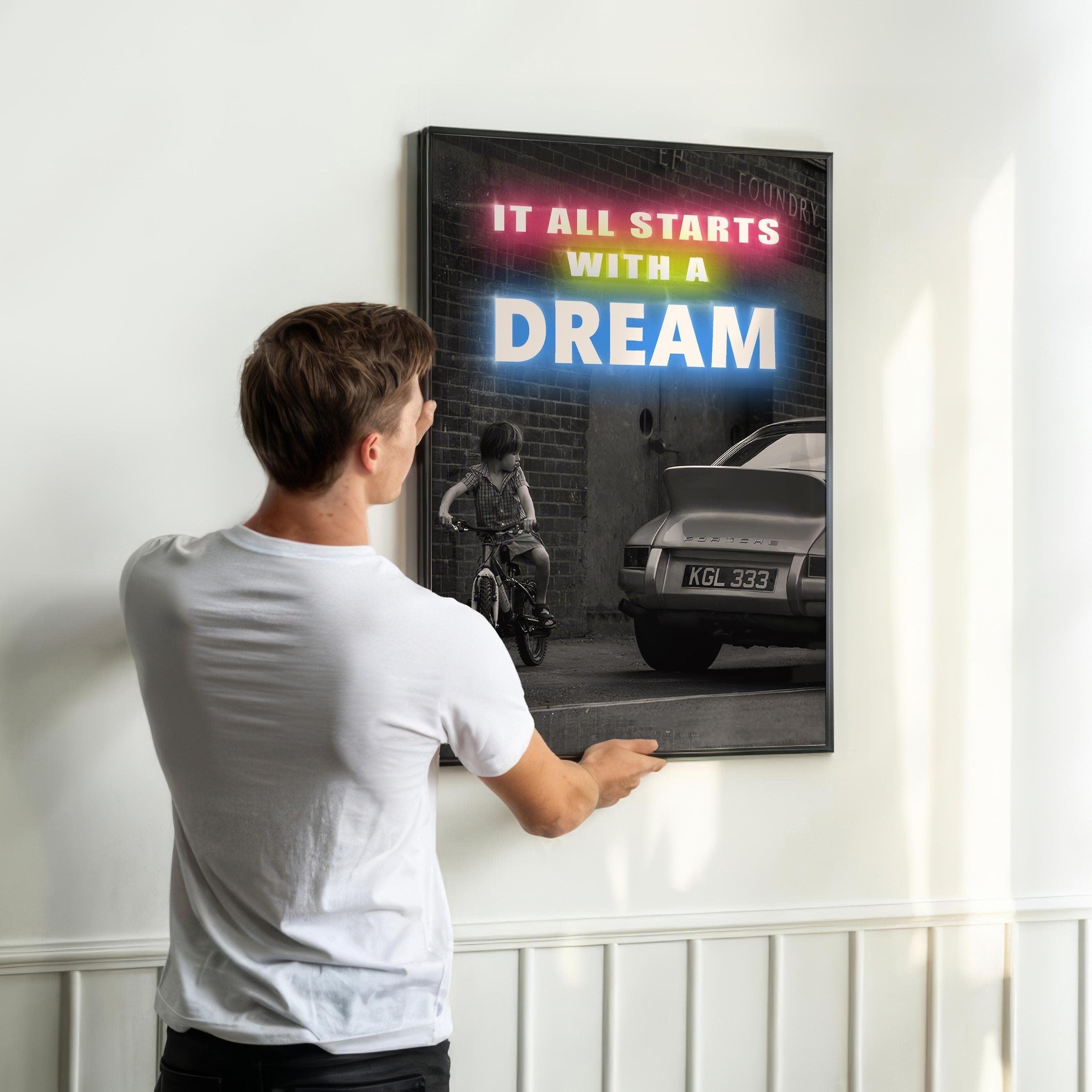 IT ALL STARTS WITH A DREAM | t-shirt