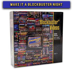Blockbuster Video 1000-Piece Jigsaw | 28 x 20 Inches