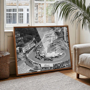 F1 Monaco Grand Prix Vintage Photo | Poster