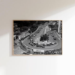 F1 Monaco Grand Prix Vintage Photo | Poster