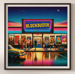 Blockbuster Movie Decor x Steamboat Willie Mickey | Posters