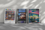 Blockbuster VHS 3er Set Poster, Filmsammlung Geschenk, Retro Filmdruck, Nostalgie Sammlung, Ästhetisches Retro Filmposter druckbar, 90er Jahre